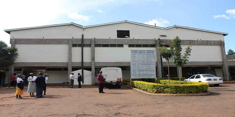 Nyamira County Referral Hospital, from outside